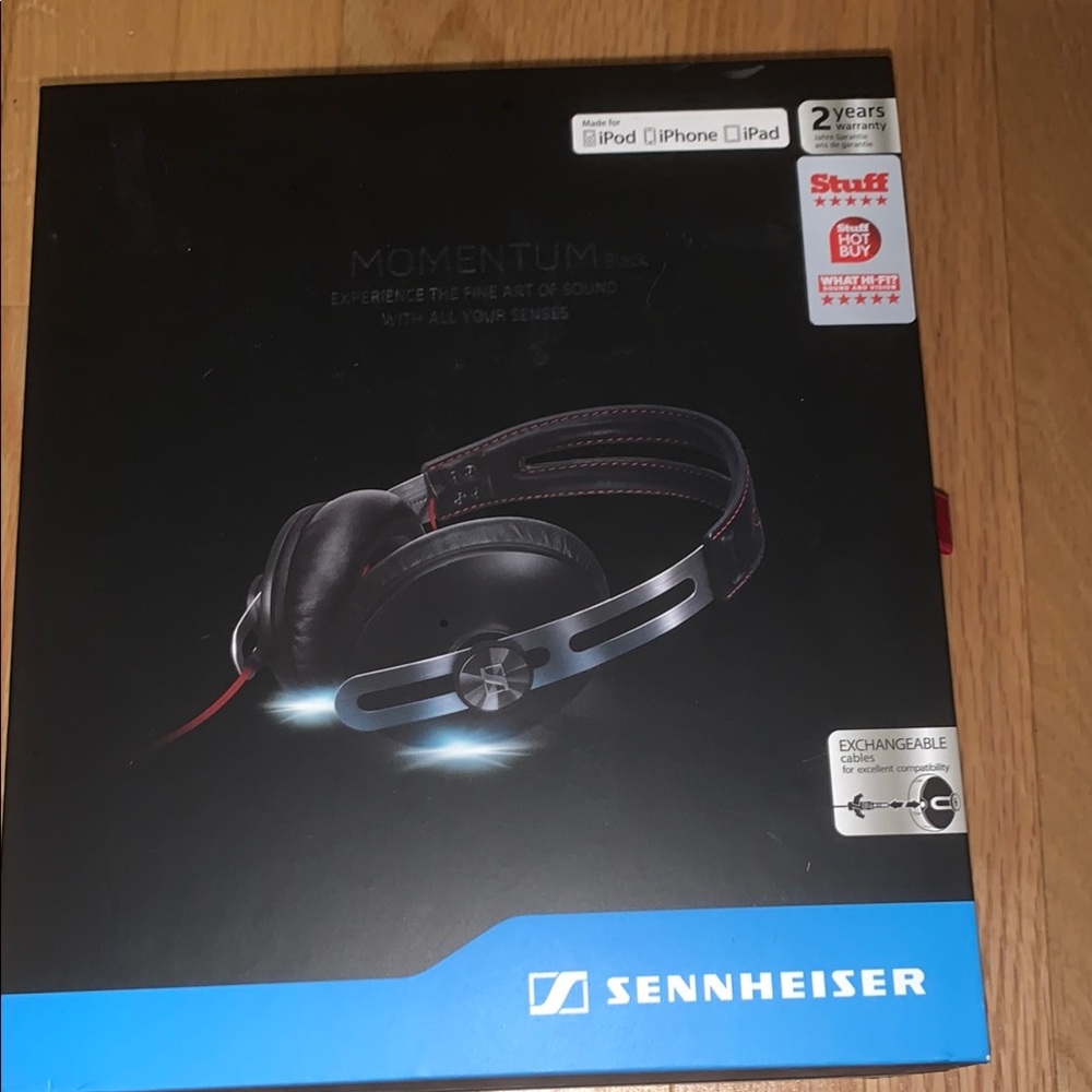 Sennheiser Black and Gray Over-Ear Headphones